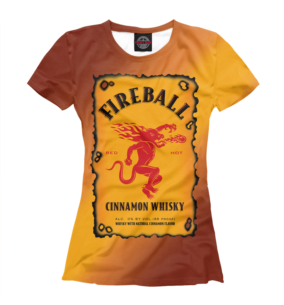 

Fireball Cinnamon Whisky безалкогольный