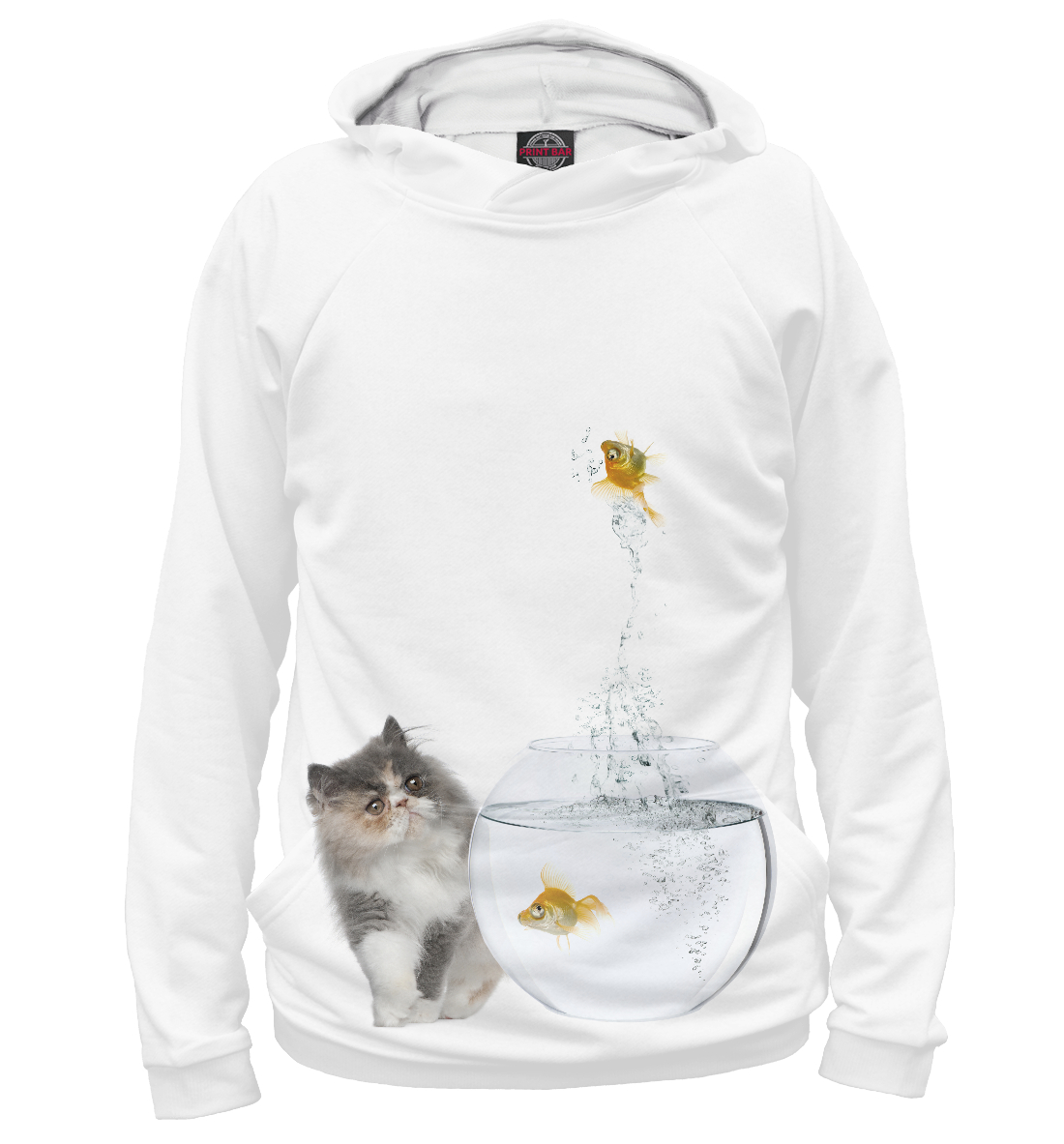 

Котик и рыбки