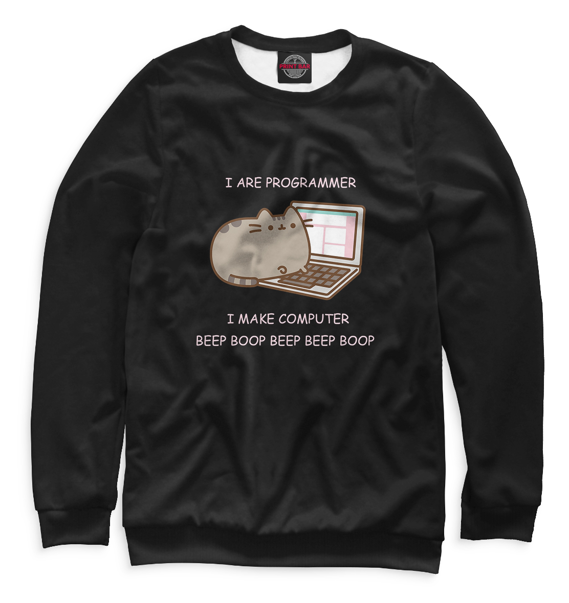 

I ARE PROGRAMMER. I MAKE COMPUTER BEEP BOOP BEEP BEEP BOOP