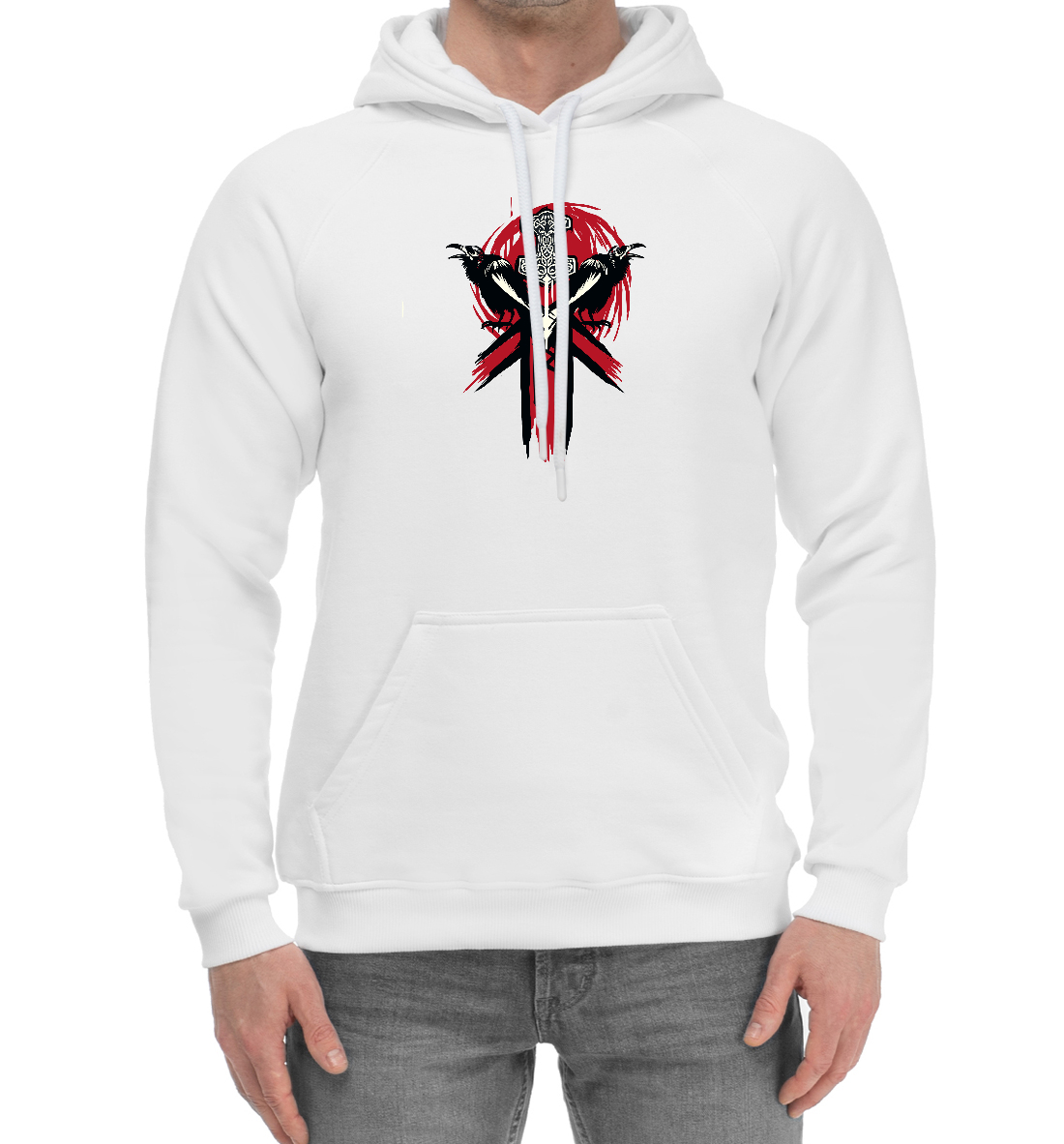 

Молот Тора и вороны