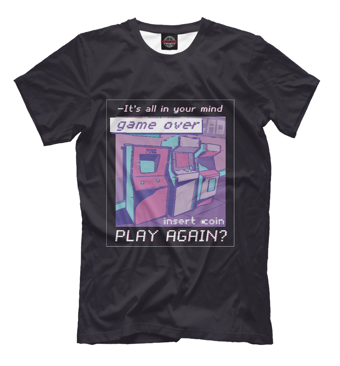 

Vaporwave arcade