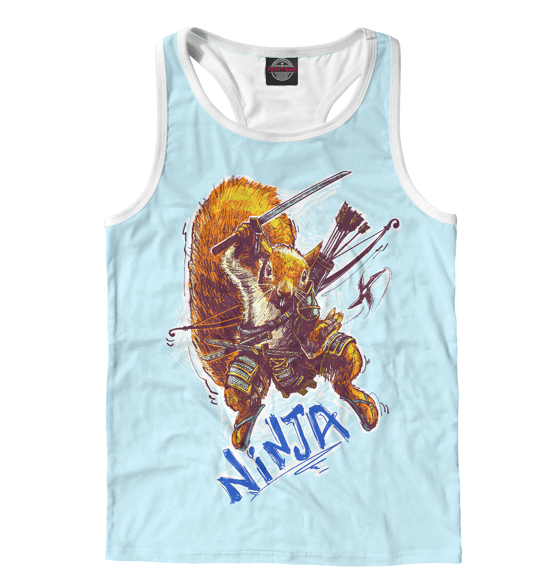 

Сумасшедшая белка-ниндзя