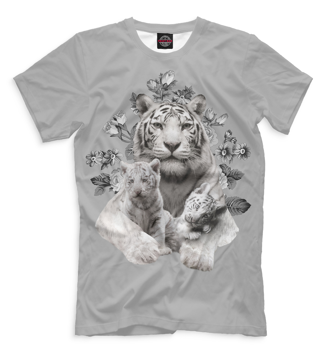 

Тигр с тигрятами