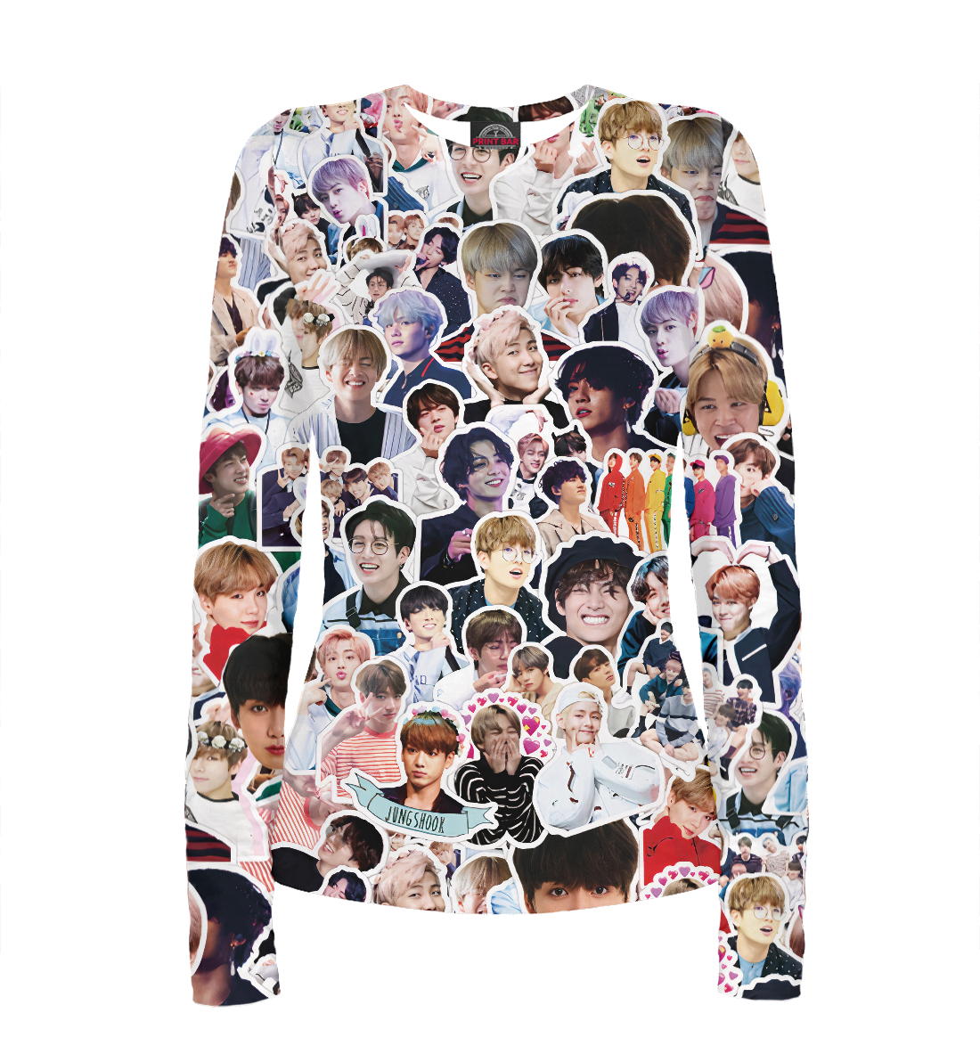

BTS Sticker Bombing