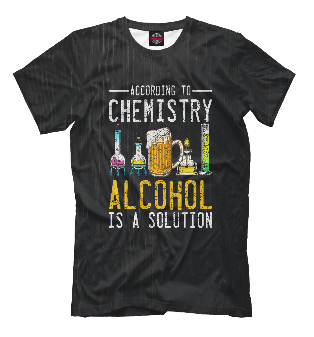 

Drunk Chemist Drinking Beer
