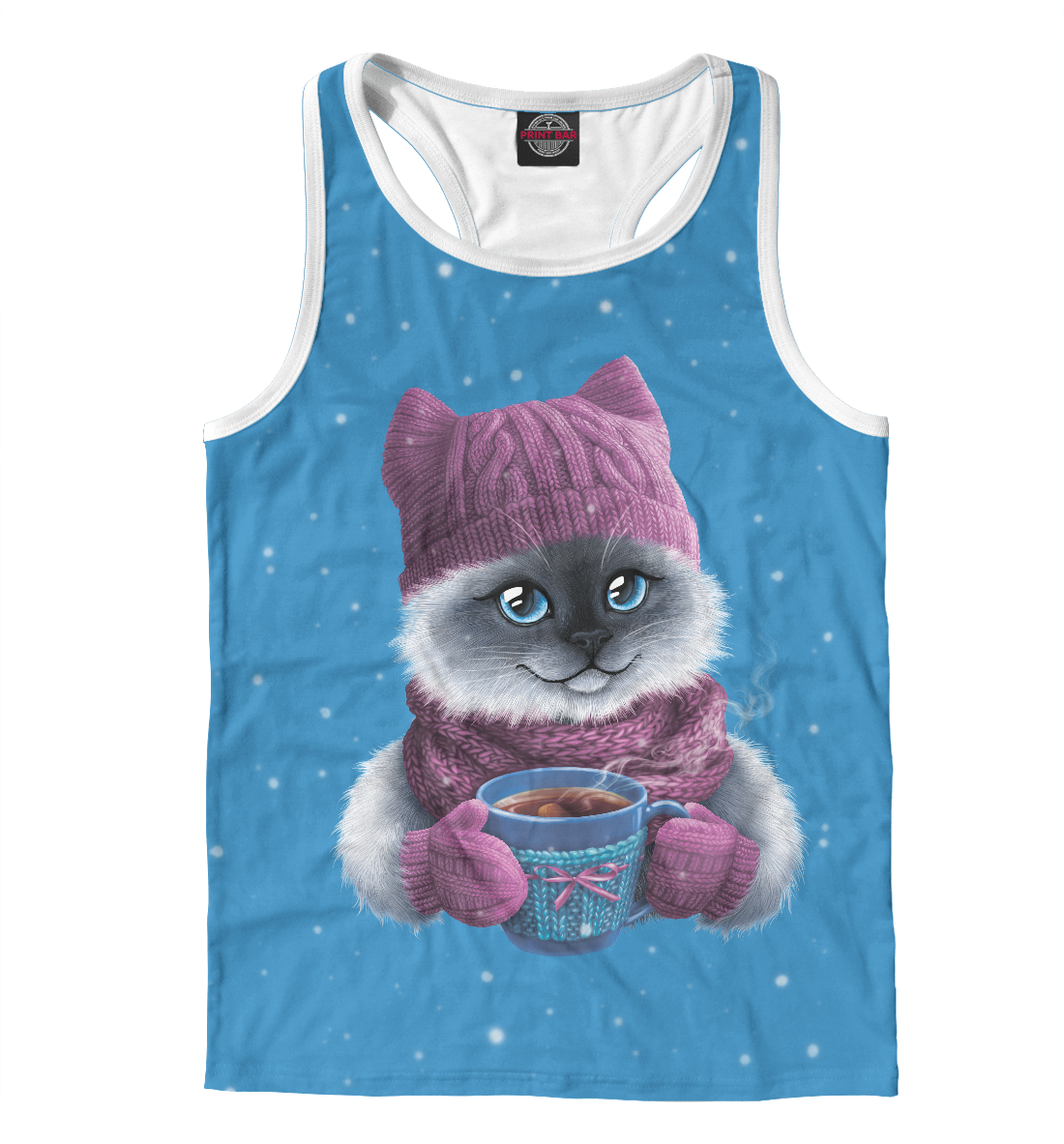 

Кошка в шапке