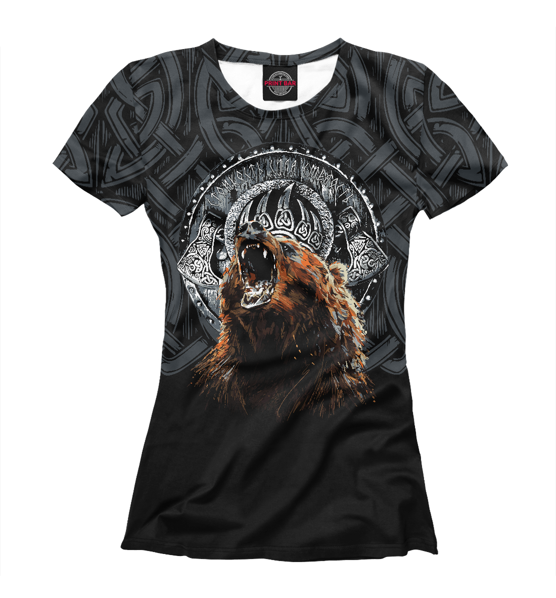 

Медведь и щит Велеса