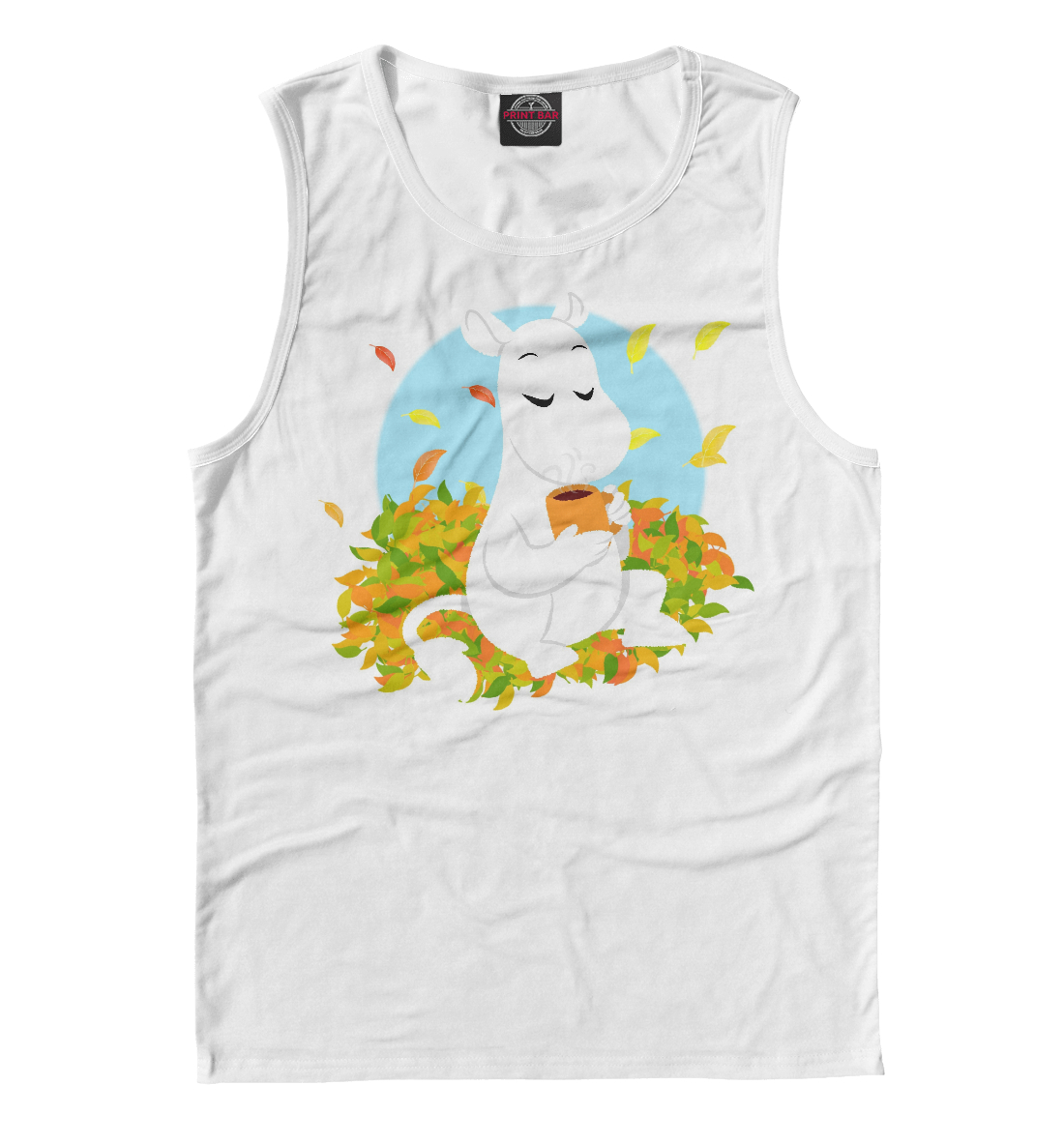 

Муми-тролль и чаша кофе