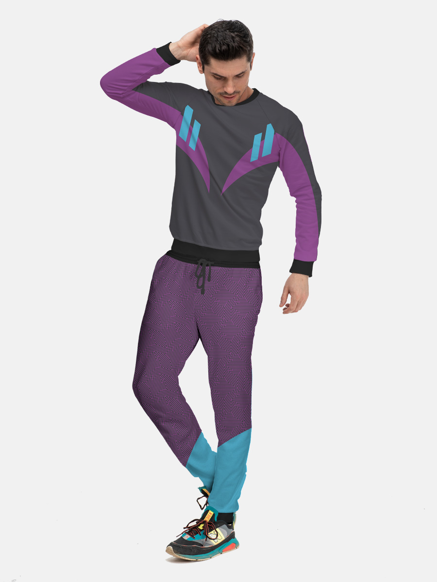 

Овалы и линии Костюм спортивный рост 176