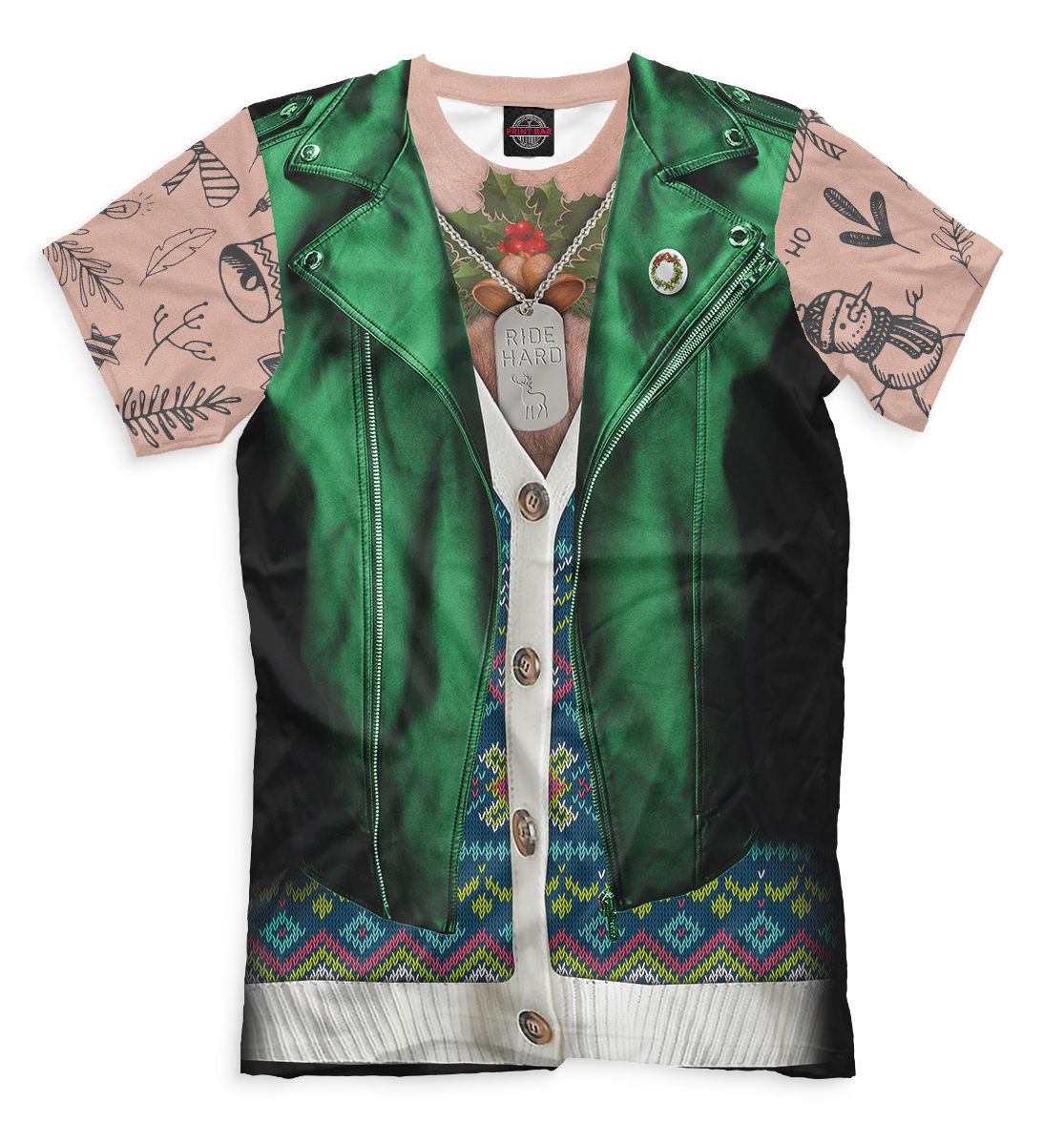 

Зеленая кожаная жилетка