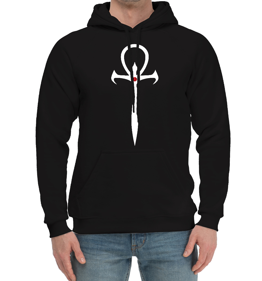 

Vampire ankh white