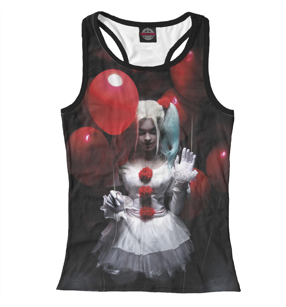 

Плохая девочка с шариками