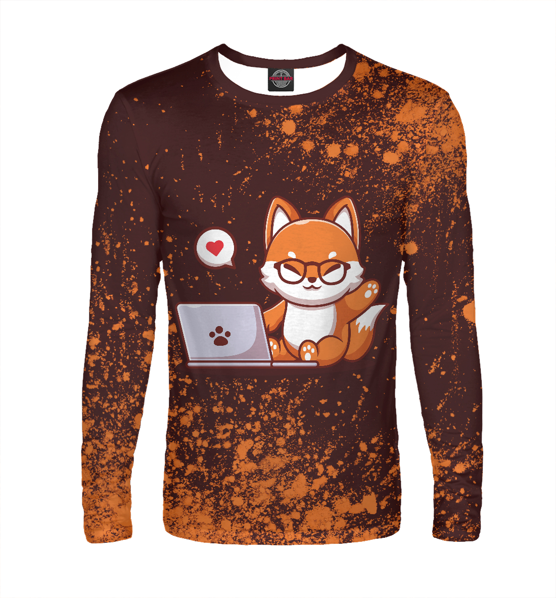 

Fox - With Laptop - Exposion