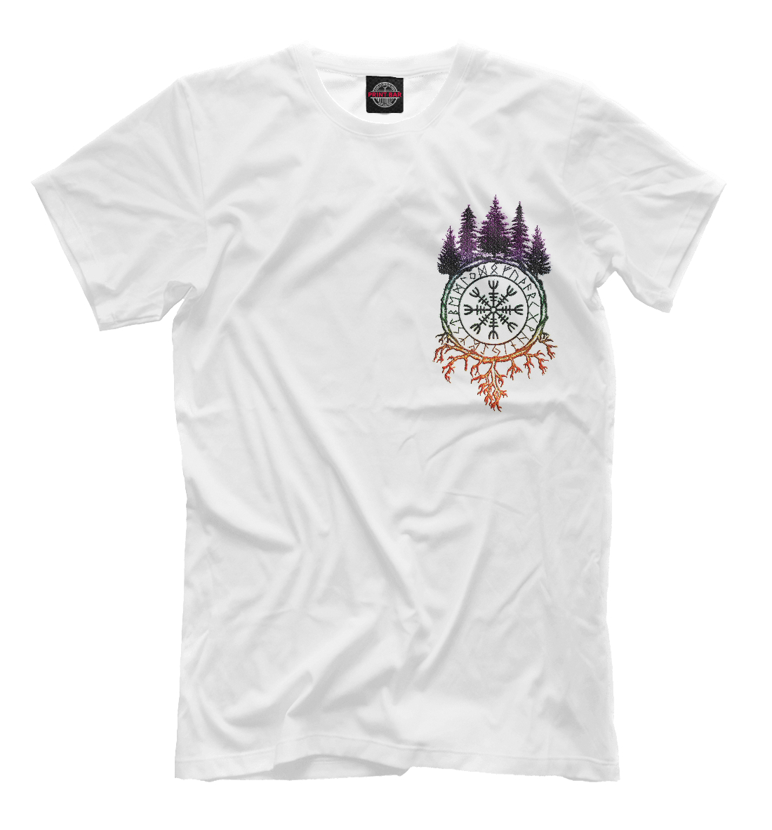 

Оберег рун на груди