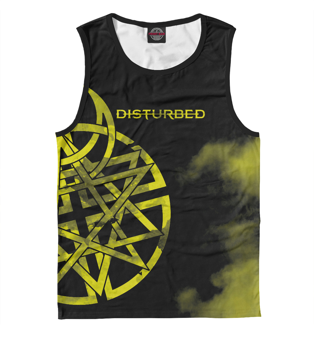 

Disturbed желтая эмблема