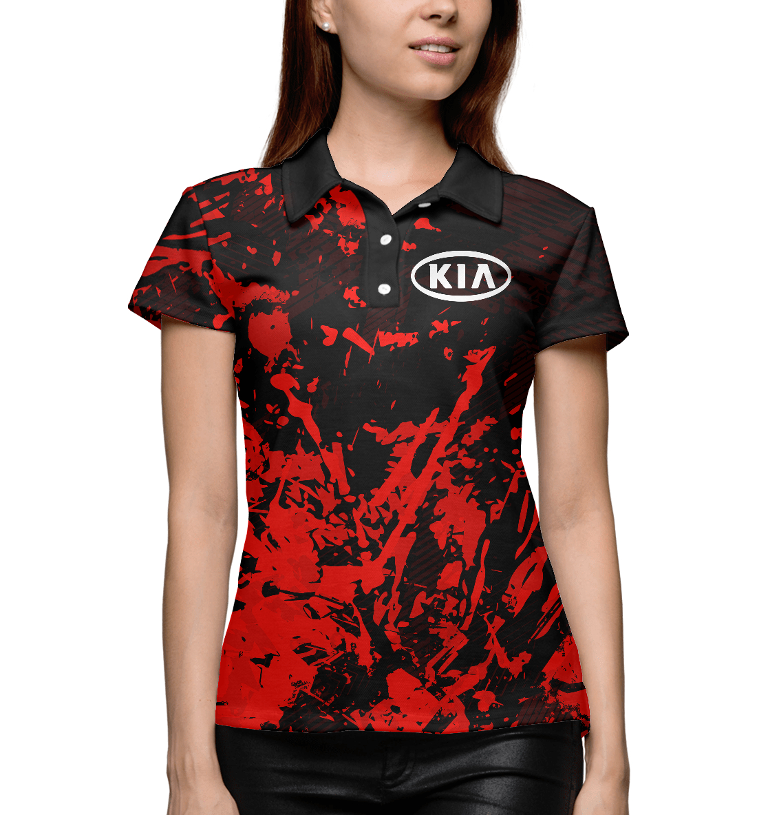 

КИА Спорт красно черный