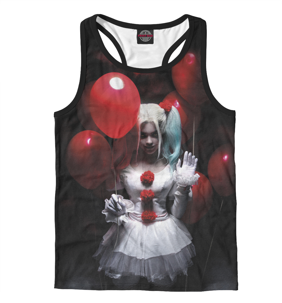 

Плохая девочка с шариками