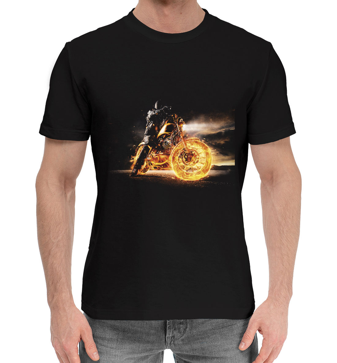 

Fire biker