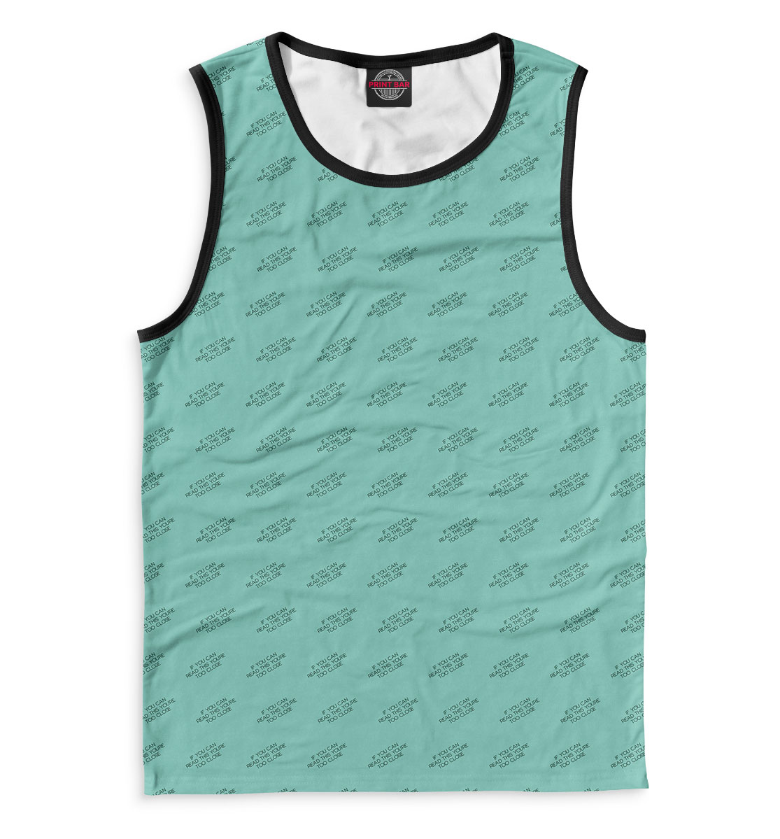 

if you can read this youre too close