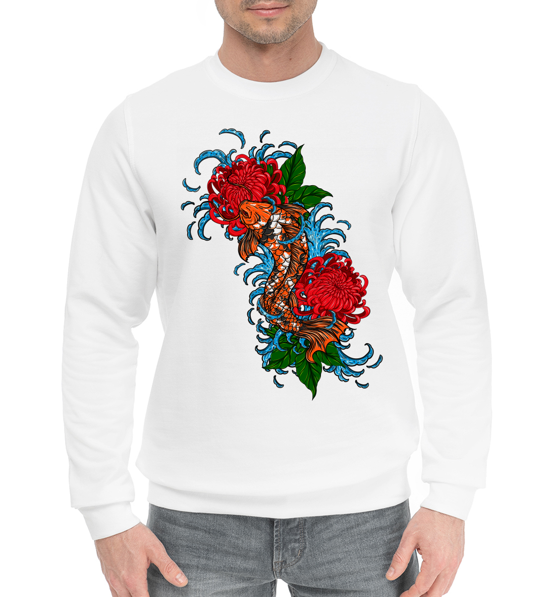 

Кои и пионы