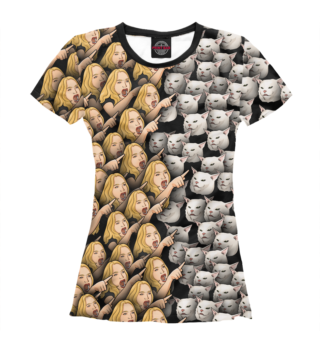 

Девушки орут на котиков