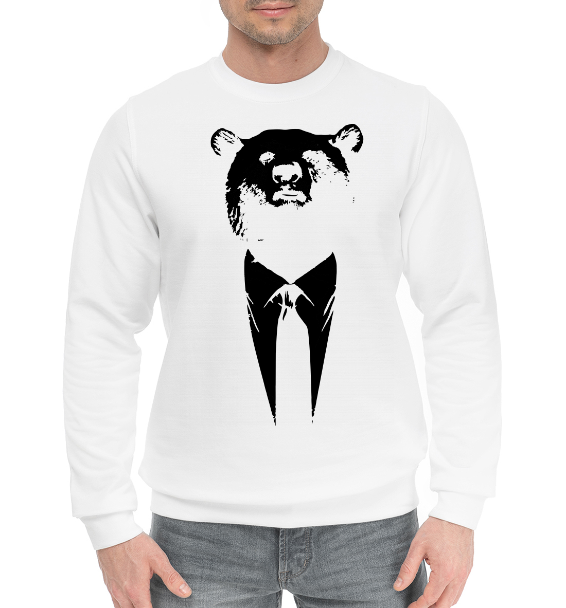 

Медведь бизнесмен