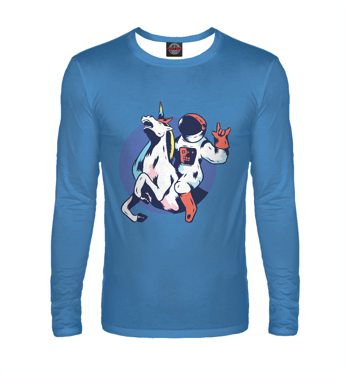 

Астронавт на единороге