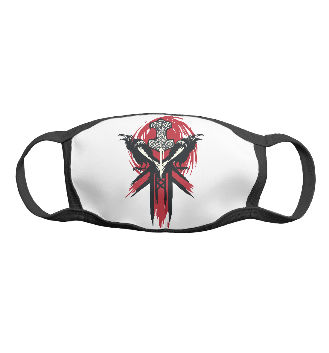 

Молот Тора и вороны