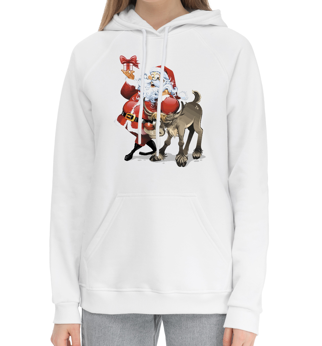 

Дед Мороз и олень