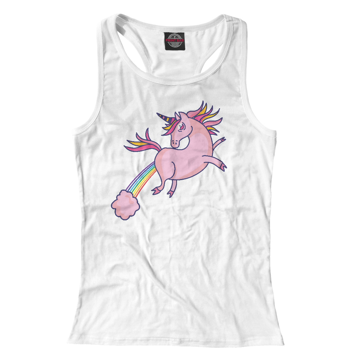 

Розовый единорог