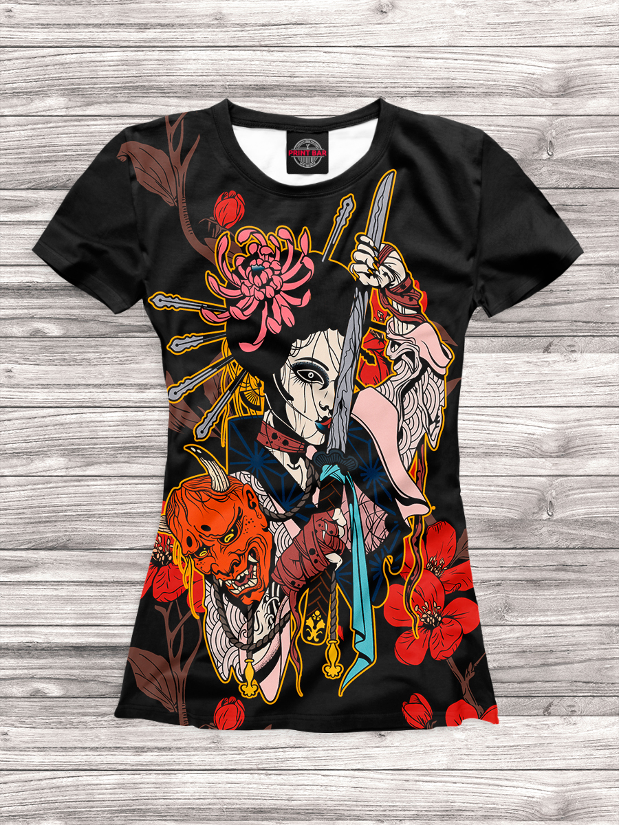 

Девушка самурай