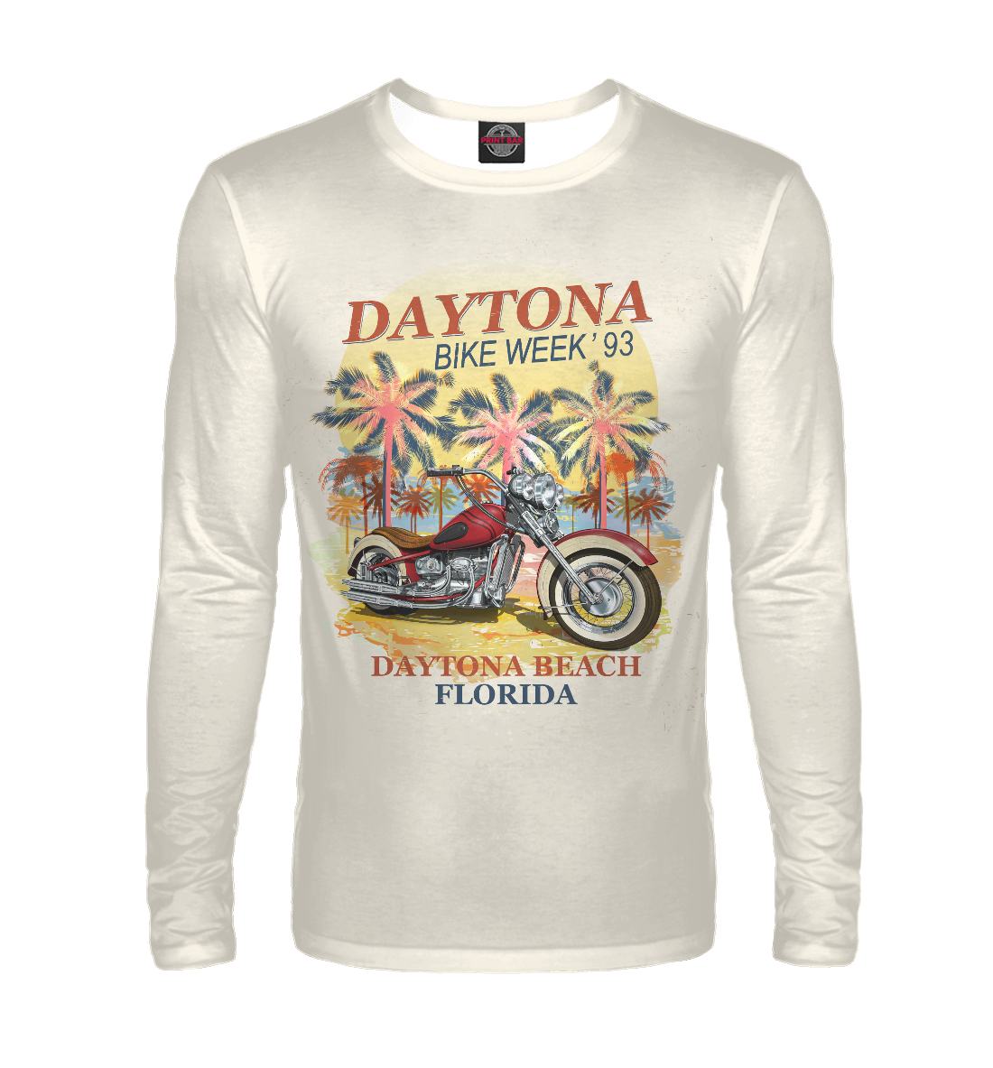 

Мотоцикл на пляже