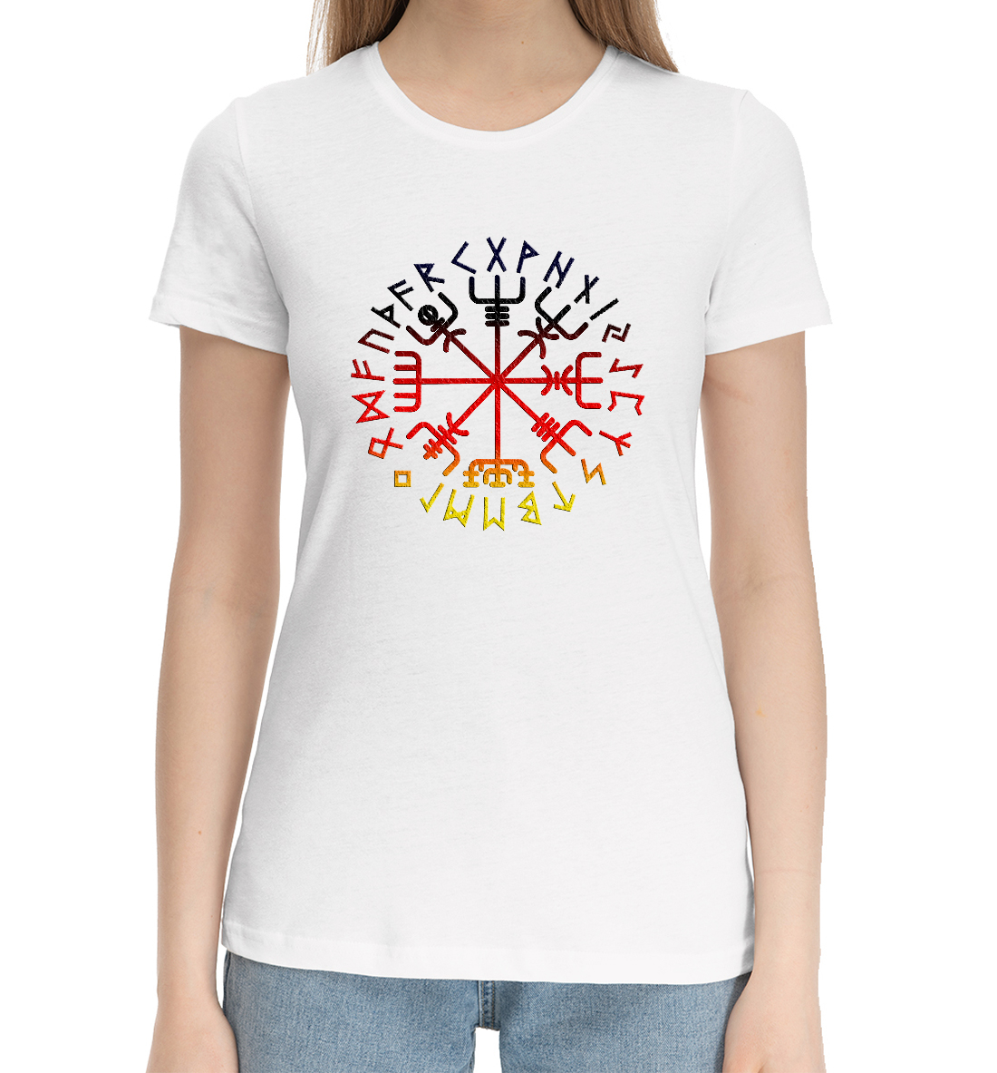 

Компас Вегвизир и руны