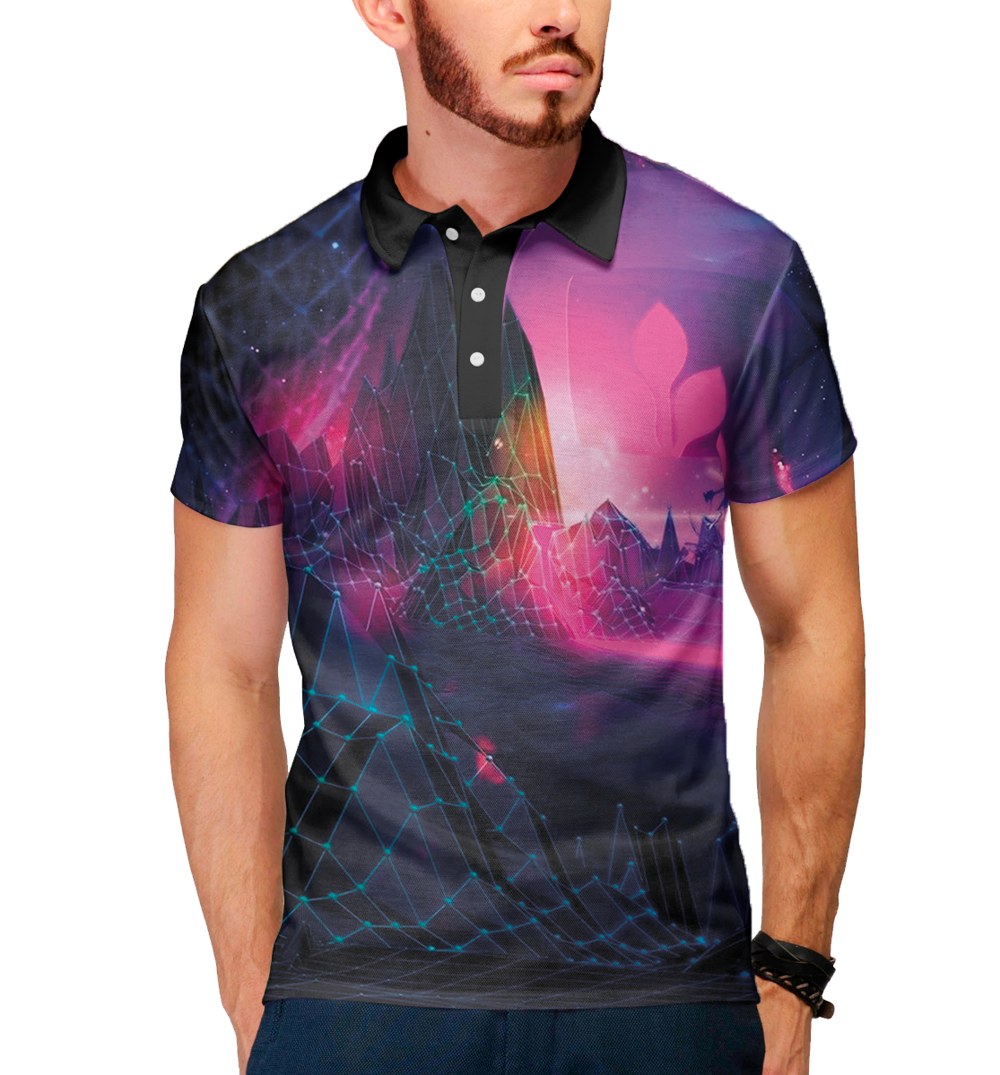 

Психоделика в стиле глитч