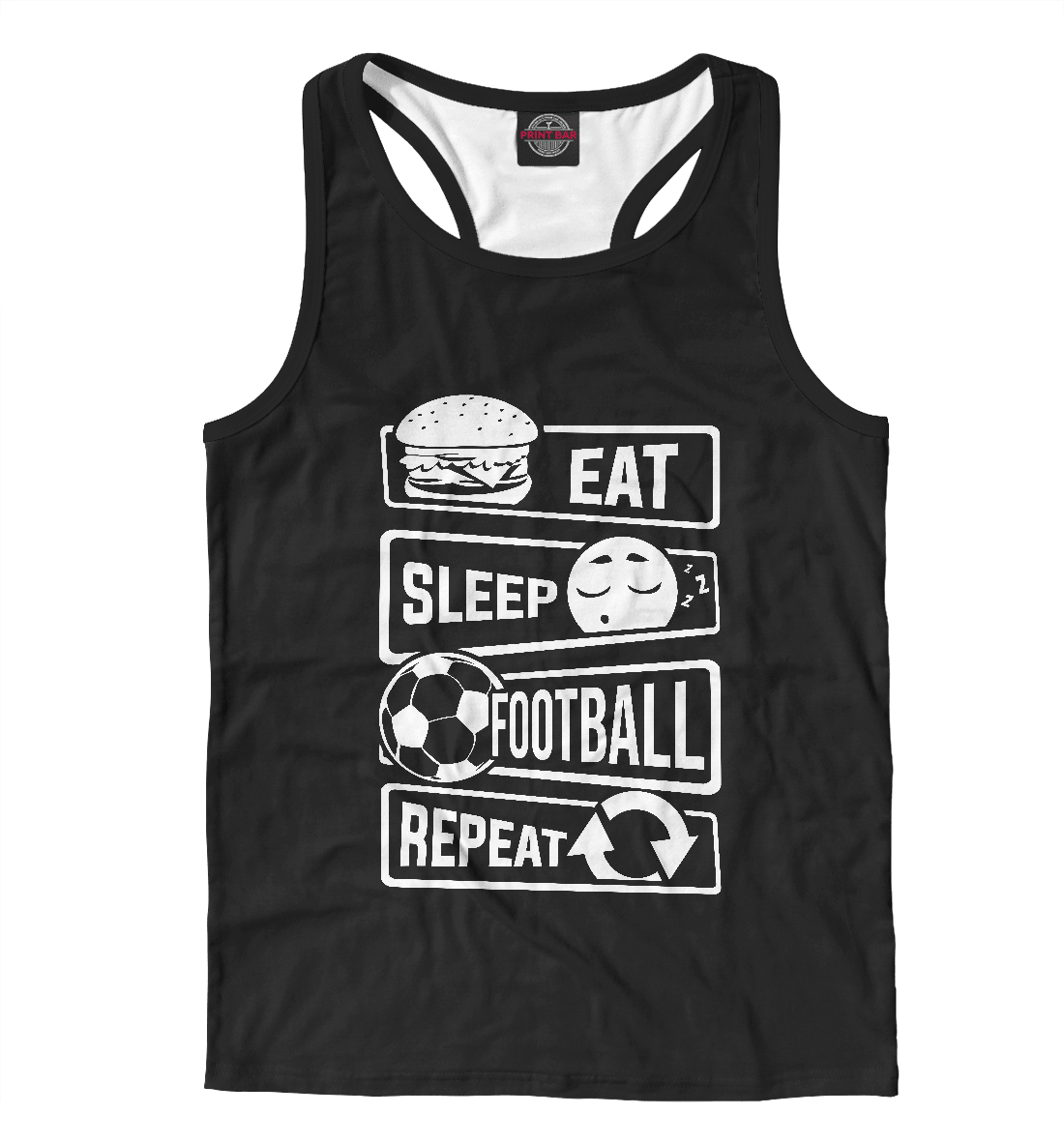 

Есть, спать, футбол