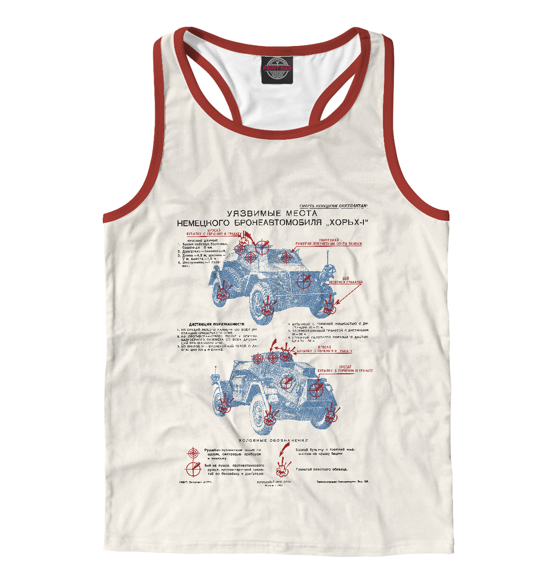 

Уязвимые места Хорьх I