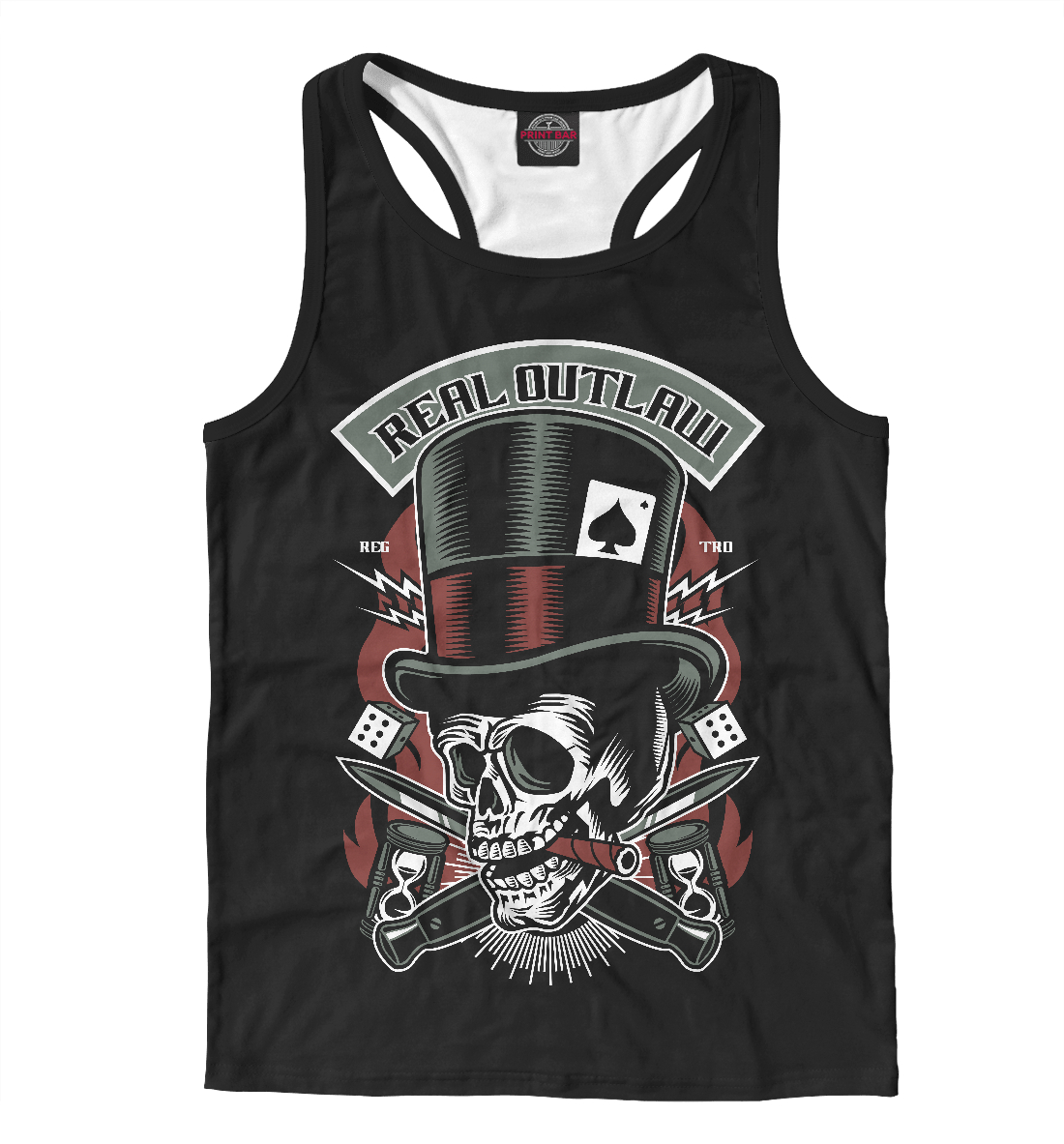 

Real outlaw skull