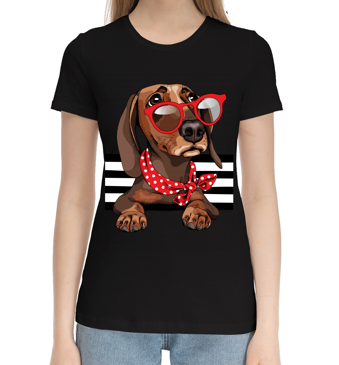 

Такса в очках