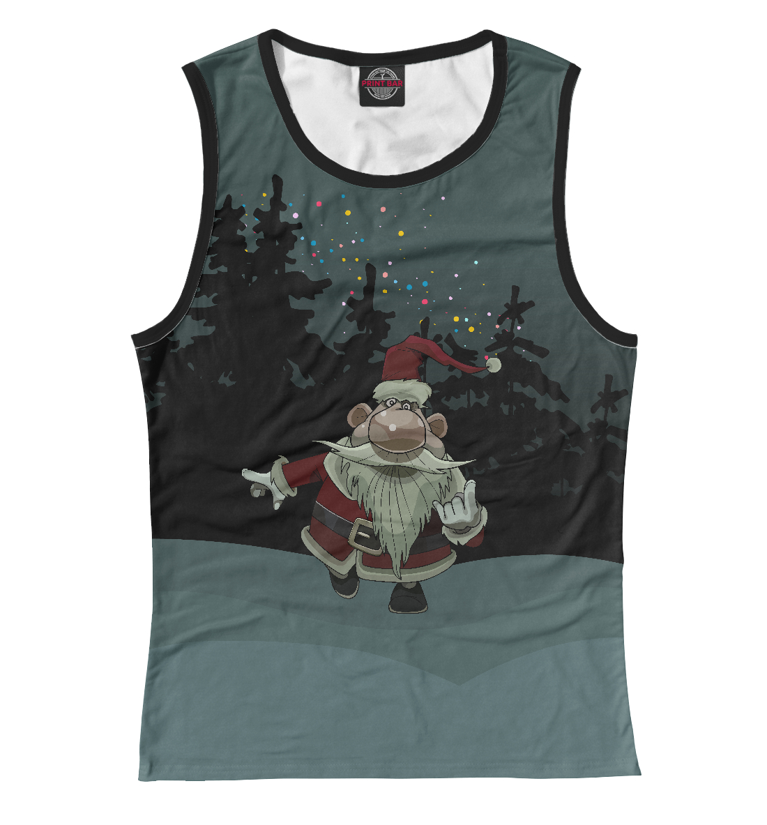 

Крутой Санта Клаус в темном