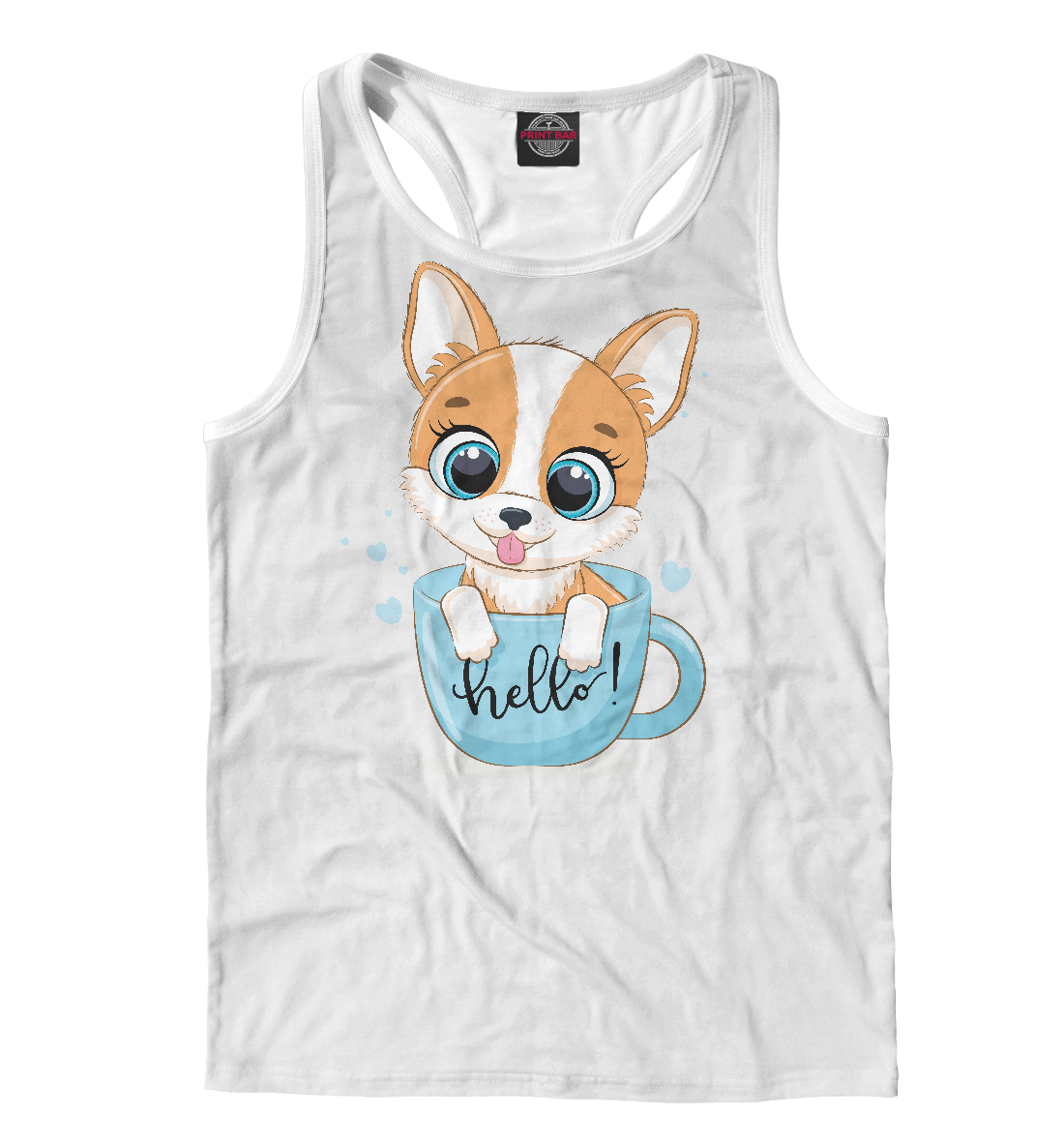 

Корги в кружке Hello