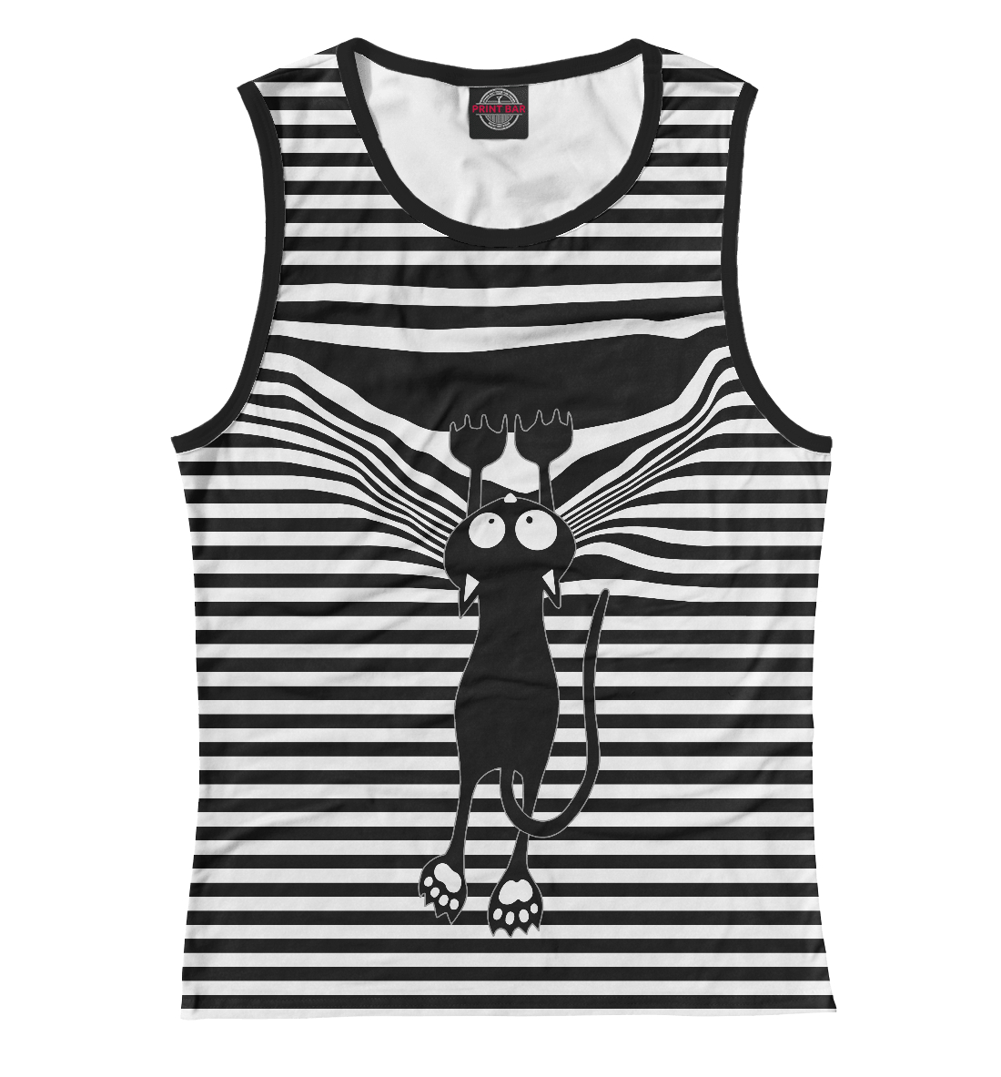 

Кот рвет тельняшку