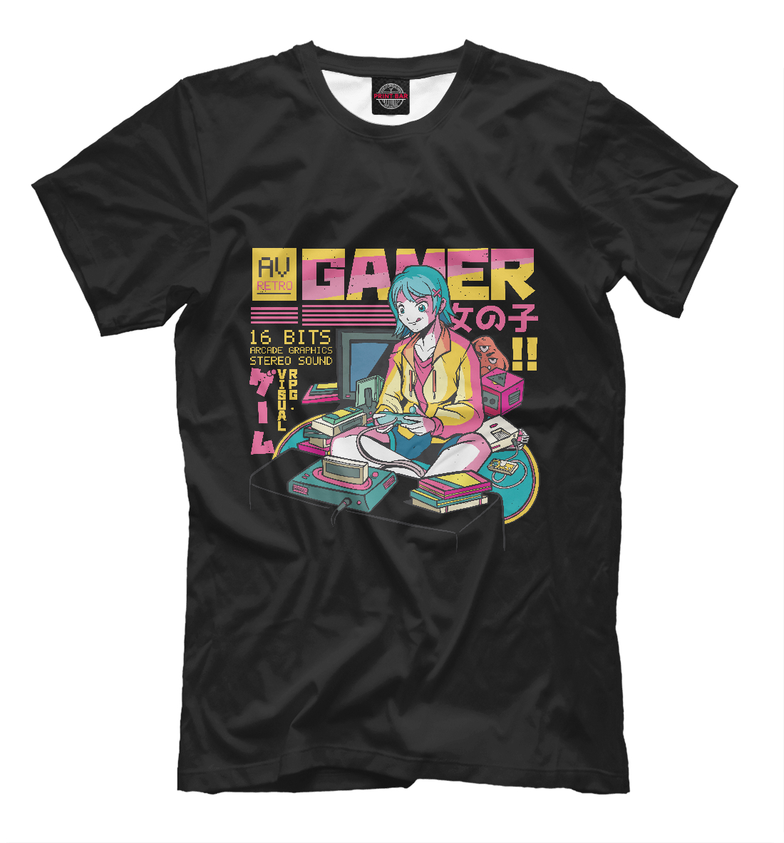 

Anime gamer girl