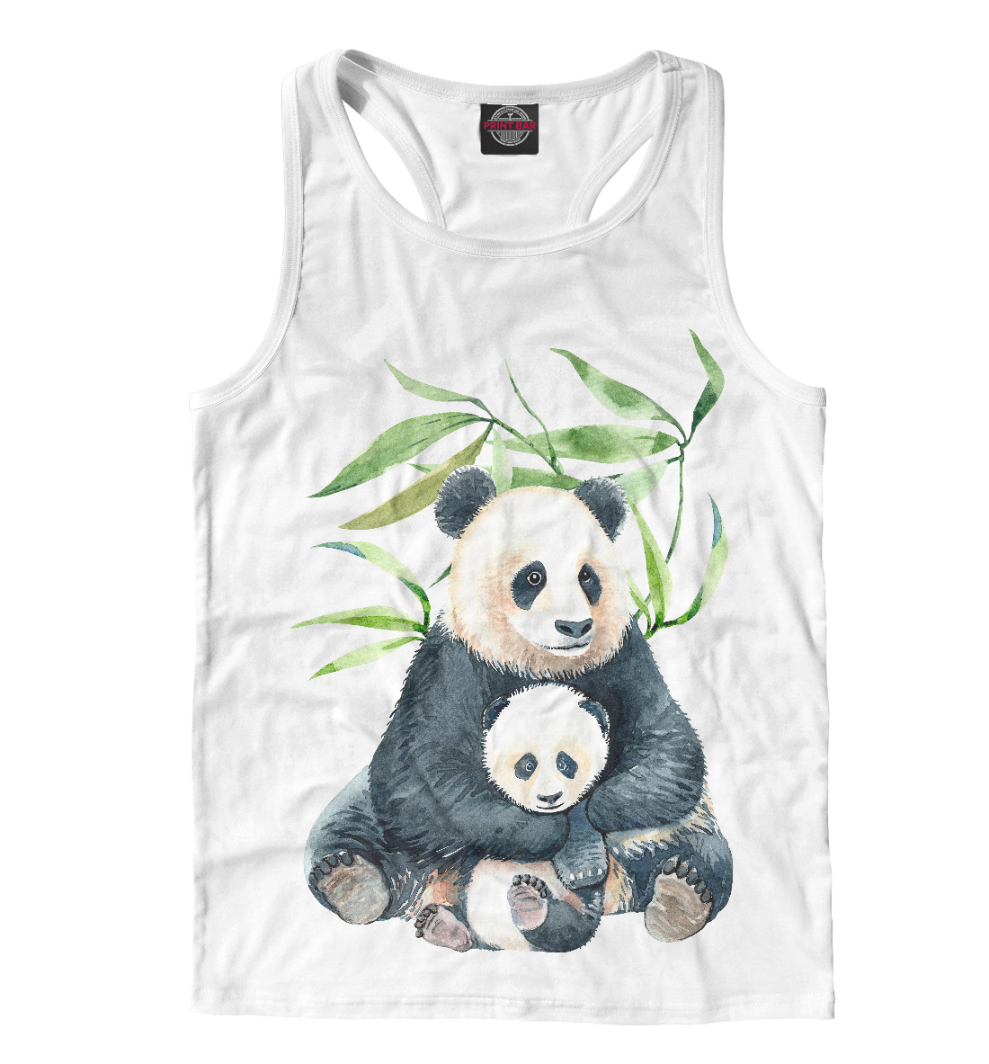 

Панда с детенышем