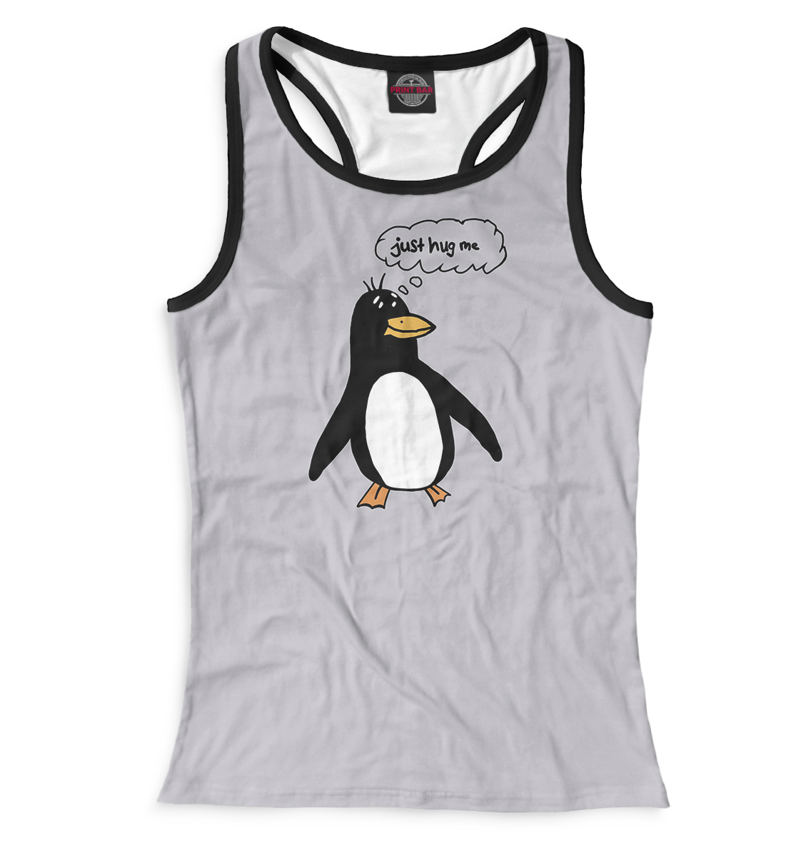 

hug me с пингвином