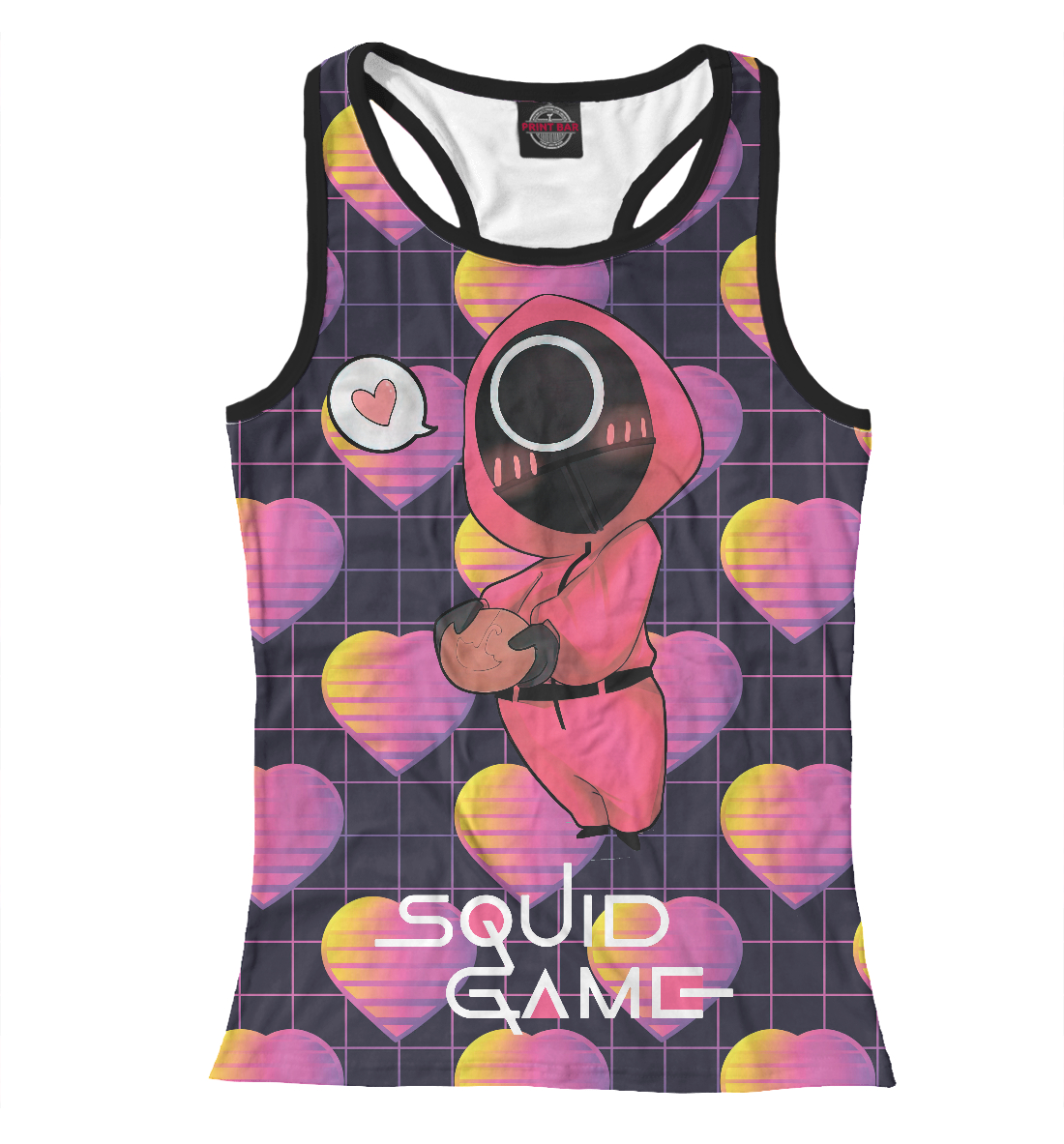 

Игра в кальмара - сердечки