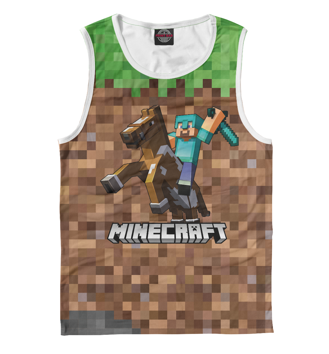 

МАЙНКРАФТ НА КОНЕ MINECRAFT