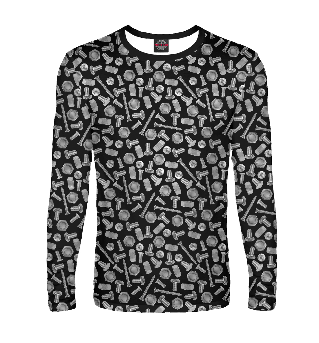 

Болты и гайки на черном