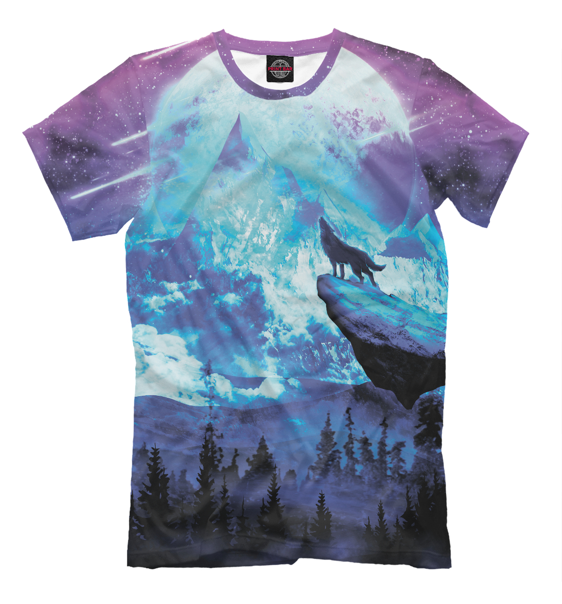 

Воющий на луну волк