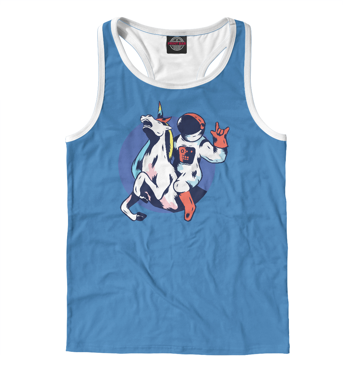 

Астронавт на единороге