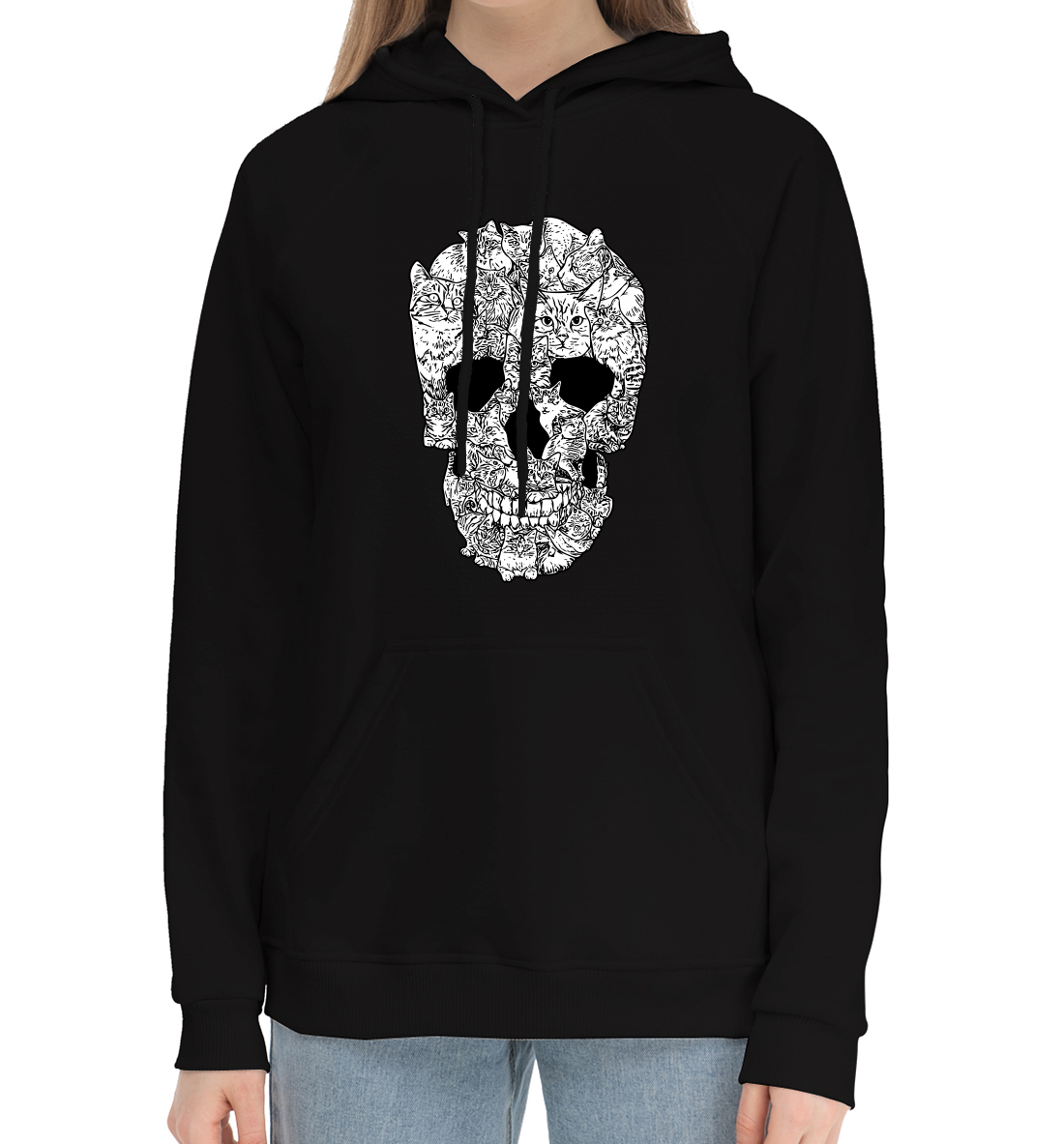 

Череп из котиков